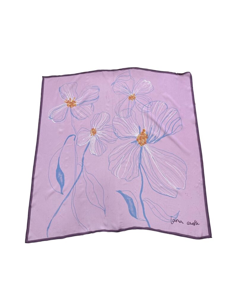 breath scarf lavender 1