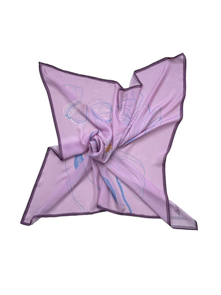 breath scarf lavender 2