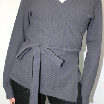 PYXIS CARDIGAN ANTRACITA